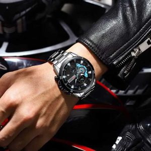 Curren 8402 Stainless Steel Wrist Watches - Image 3