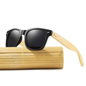Bamboo Sunglasses For Men Polarized UV Protected